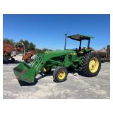 JOHN DEERE 2950 TRACTOR WITH LOADER