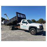 2007 CHEVROLET 3500 DUMP TRUCK