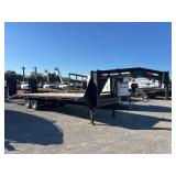 BLAZER 25’ GOOSENECK FLATBED TRAILER