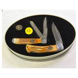 REMINGTON KNIVES IN TIN