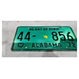 VINTAGE ALABAMA LISCENSE TAG
