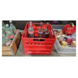 CRATE WITH COKE BOTTLES