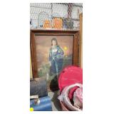 BLUE BOY FRAMED PICTURE