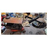 VINTAGE METAL STEAM SHOVEL TOY