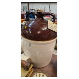 STONEWARE CROCK JUG