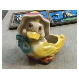 VINTAGE DUCK PLANTER