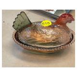 hen on nest