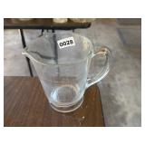 CLEAR GLASS MEASURING CUP