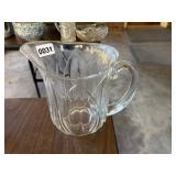 GLASS PITCHER