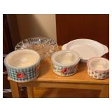 PIONEER WOMAN BOWLS / EGG PLATE / PIE PLATE