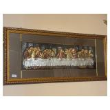 FRAMED LAST SUPPER PICTURE