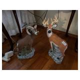 RAM AND DEER FIGURE
