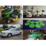 Cadillacs - John Deere Mower - Jewelry - Household Contents