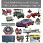 FROM FIELD TO FAST LANE: TRACTORS, T-BIRD & MORE