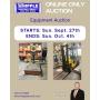 Online Only Equipment Auction