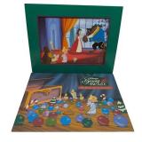 Disney Beauty and the Beast Enchanted Christmas Commemorative Lithograph