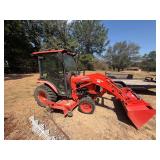 Kubota cab tractor