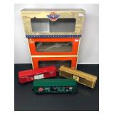 Lionel Legendary Trains Celebration Boxcar Trio