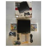 Sony PlayStation 3 Slim Console with Sealed Games