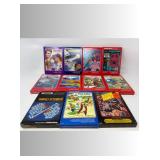 11 Vintage Matell Intellivision Video Game Cartridges - Original Boxes