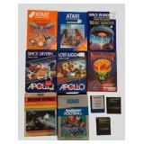 Vintage Video Games Bundle and More - Atari, Apollo, Magic, Starpath