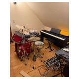 Abandoned Property Drums Guitars Gaming Tools Beer Equipment
