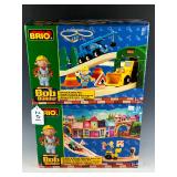 #201 Brio Bob the Builder NIB Play Set of 2 incl. Scoop & Lofty Set #32811 & Travis & Scoop Wooden R