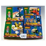 #202 Brio Bob the Builder NIB Accessories Lot of 5 NIB incl. Scoop
