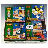 #206 Brio Bob the Builder NIB Accessories Lot of 5 incl. Pilchard and the Pond, Muck Gets Stuck, etc