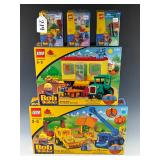 #214 Lego Duplo Bob the Builder Toy Group incl. Travis & the Mobile Caravan, Scoop & Lofty at the Bu