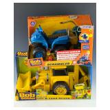 #224 Lot of 2 Bob the Builder incl. Scrambler & Lift & Load Scoop