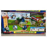 #256 Thomas & Friends Wooden Railway Deluxe Tidmouth Timber Co. Set NIB