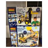#268 Brio Builder System Group of 2 incl. Lift & Load Building Fun #34536 & Construction Vehicles #3