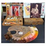 #1022 Palette Used by Earl Moran to Paint Many Pieces including "Marilyn: Lady in The Light" 