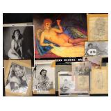 #1026 Zoe Mozert Personal Lot of Photos, Concept Phot for Red Dog Rosie and Original Sketches