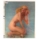 #1048Sun -Goddess - Poster Signed by Zoe Mozert