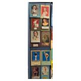 #1053 Lot of 10 Pin -Up Girl  Calendars Inc. 1932 Merry Christmas Brousalisas Steve 