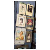 #1061 Lot of 3 Large Pin-Up Girl Calendars Inc. 1948 General Paper Co.