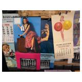 #1072 Lot of 3 Inc. 1951 Shawn-Barton "Girl with Balloons"