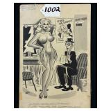 #1002 Original Pen & Pencil Ink Wash Gag Cartoon by Dan De Carlo
