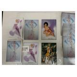 #1104 57 Postcards Autographed by Leo Nowack