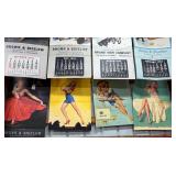 #1107Lot of 4 Pin-Up Girl Headers Inc. "Say It Again"
