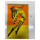 #1111 Amazing 1973 Steranko Calendar ( Supergraphics Publication)
