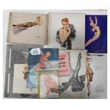 #1116 Varga & Petty Lot Calendar Lot 
