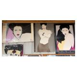 #1142 Lot of 4 Nagel  Prints Inc. Palm Springs Life, Nagel The Book