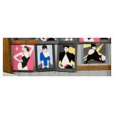 #1145 Lot of 4 Graphics Posters Inc. Exhibition Tokeo