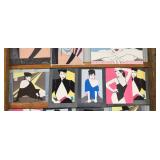#1144  Lot of 5 Graphics Poster Inc. "Blue Sweater "