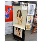 #1177 Vargas Lot #1- "He Loves Me" Limited Edition Prints, etc.