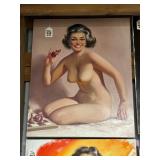 #1183 Donald Rust Original Oil on Canvas- Chess-A- Peek