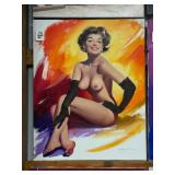 #1186 Donald Rust Original Oil on Canvas- Janis #852